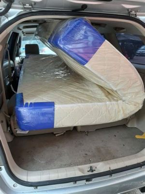 can a full mattress fit in a car? what if the mattress is filled with air instead of foam?